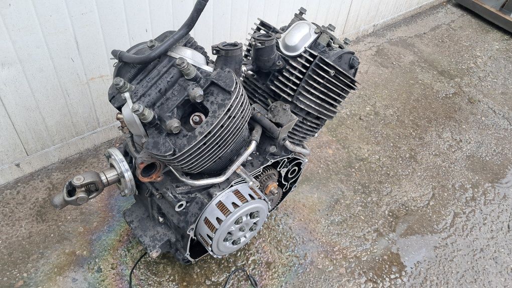 Silnik Yamaha XVS 650 Drag Star Wał Korbowy Głowica Cylindry Części