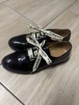 Buty oksfordki lakierki czarne rozmiar 37