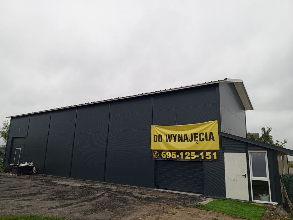 Wynajmę nowy magazyn , halę , garaż,sklep z biurem Stare Babice