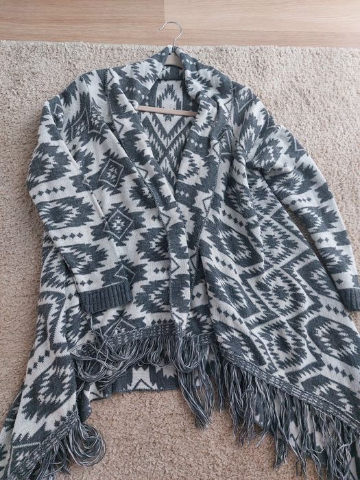 Sweterek kardigan damski L