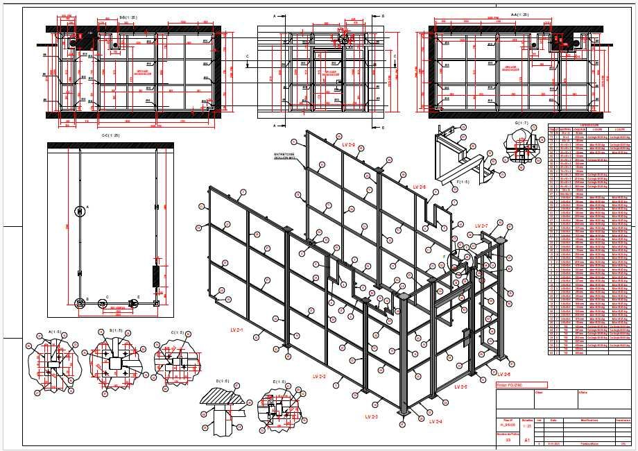 Desenhador técnico e preparação de trabalho em Autodesk Inventor.