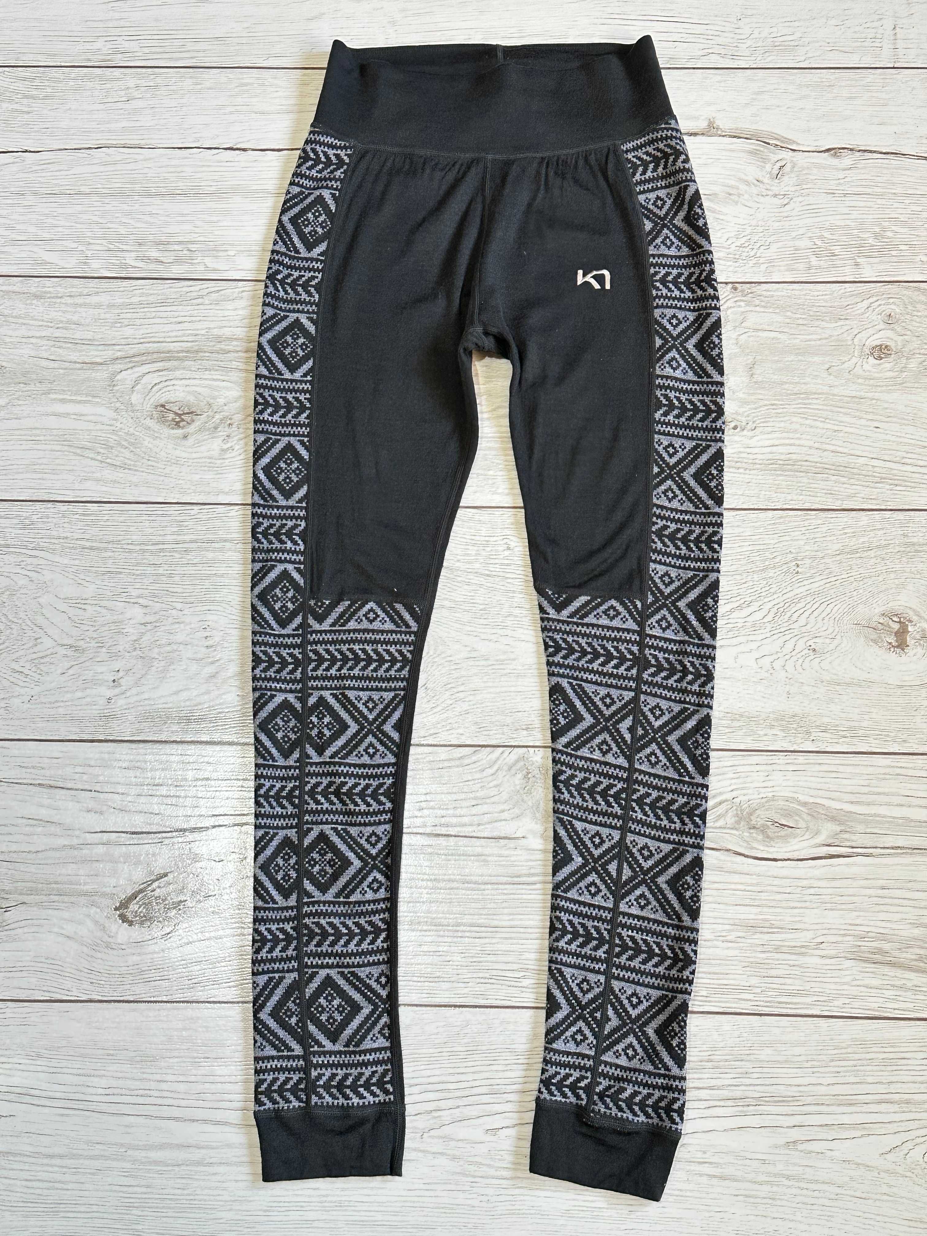 Kari Traa damskie legginsy getry termoaktywne w góry na narty MERINO M