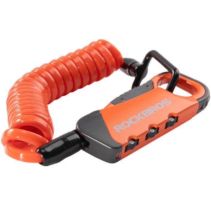 Zapięcie Rowerowe Linka Na Szyfr Do Kasku 120Cm Rockbros Rbk6Nor