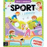 AKSJOMAT SPORT I ZABAWA album z naklejkami poznaję i wyklejam
