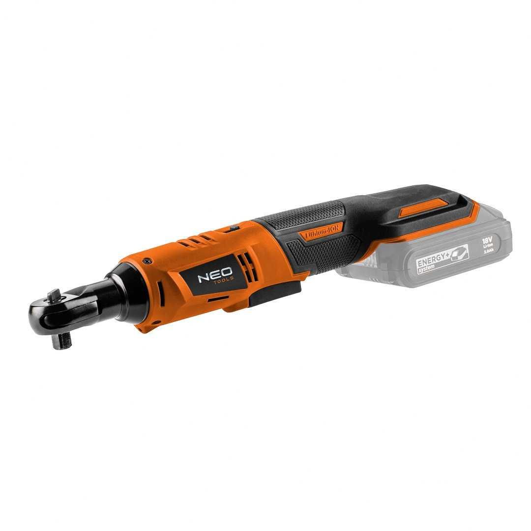 Grzechotka akumulatorowa Energy+ 18V, Li-lon, 3/8” Neo Tools Graphite