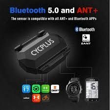 Cycplus C3 - sensor de velocidade e cadência com conexão Bluetooth v5