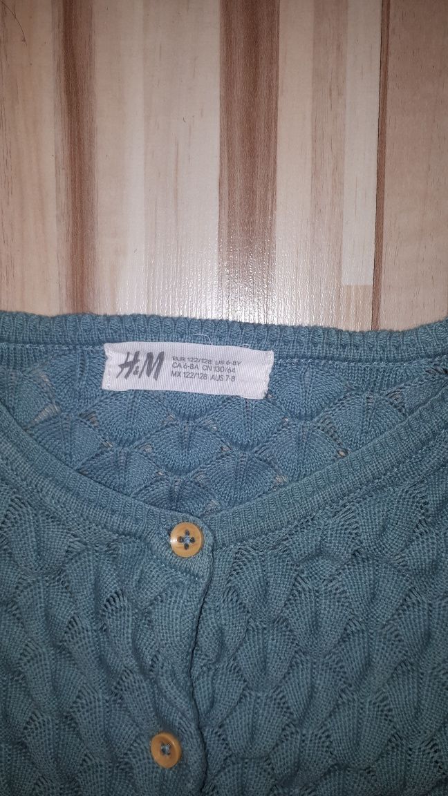 Sweterek ażurowy H&M 122 128