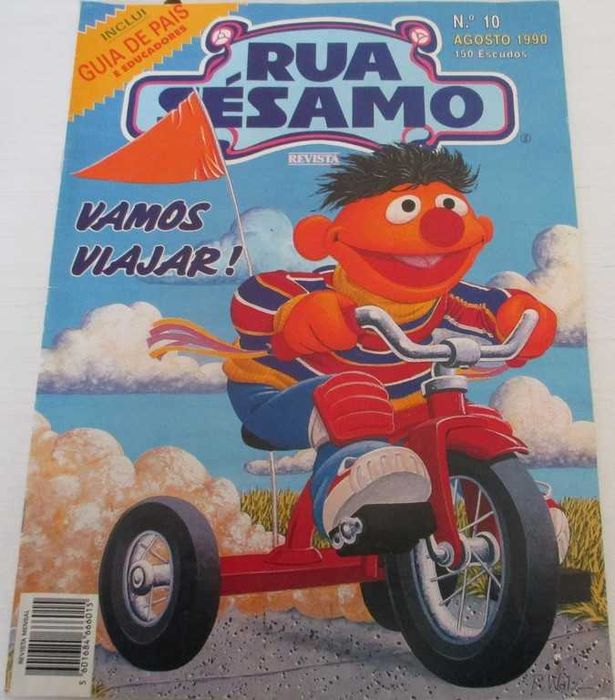 Revista Rua Sésamo n10 1990