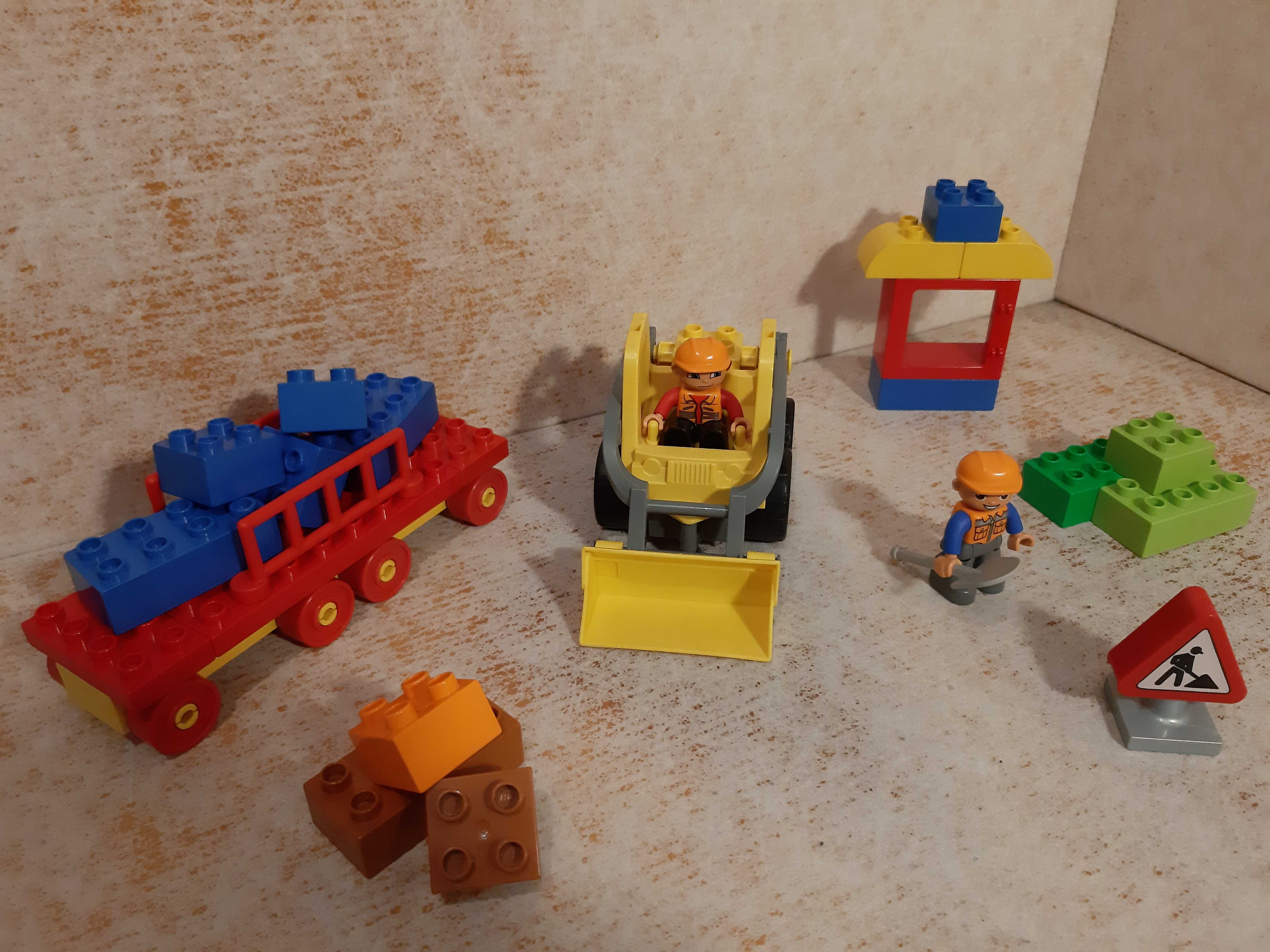 Klocki lego duplo - plac budowy