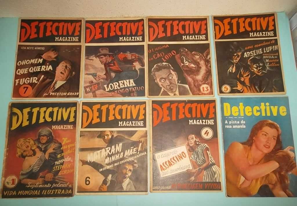 DETECTIVE MAGAZINE - 1945 - Lote 25 Revistas