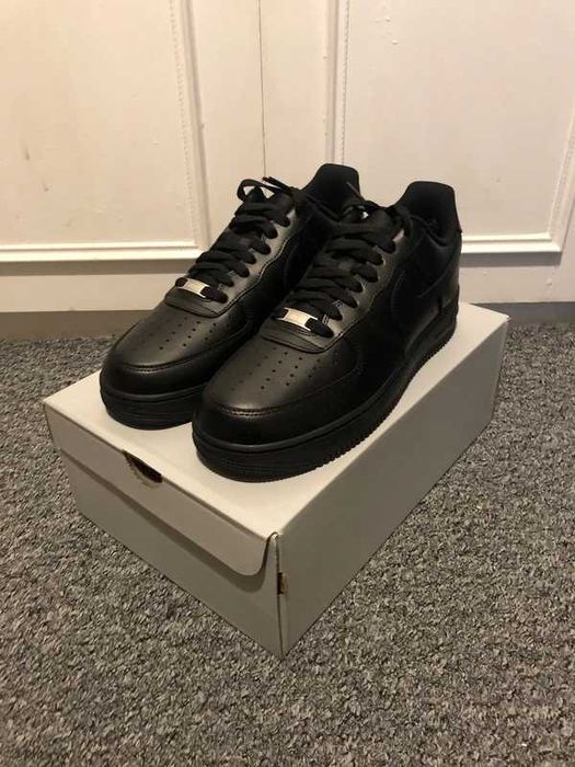 Buty meskie Mokasyny""Nike _Air_Force_1_Low_'07 Black R.39