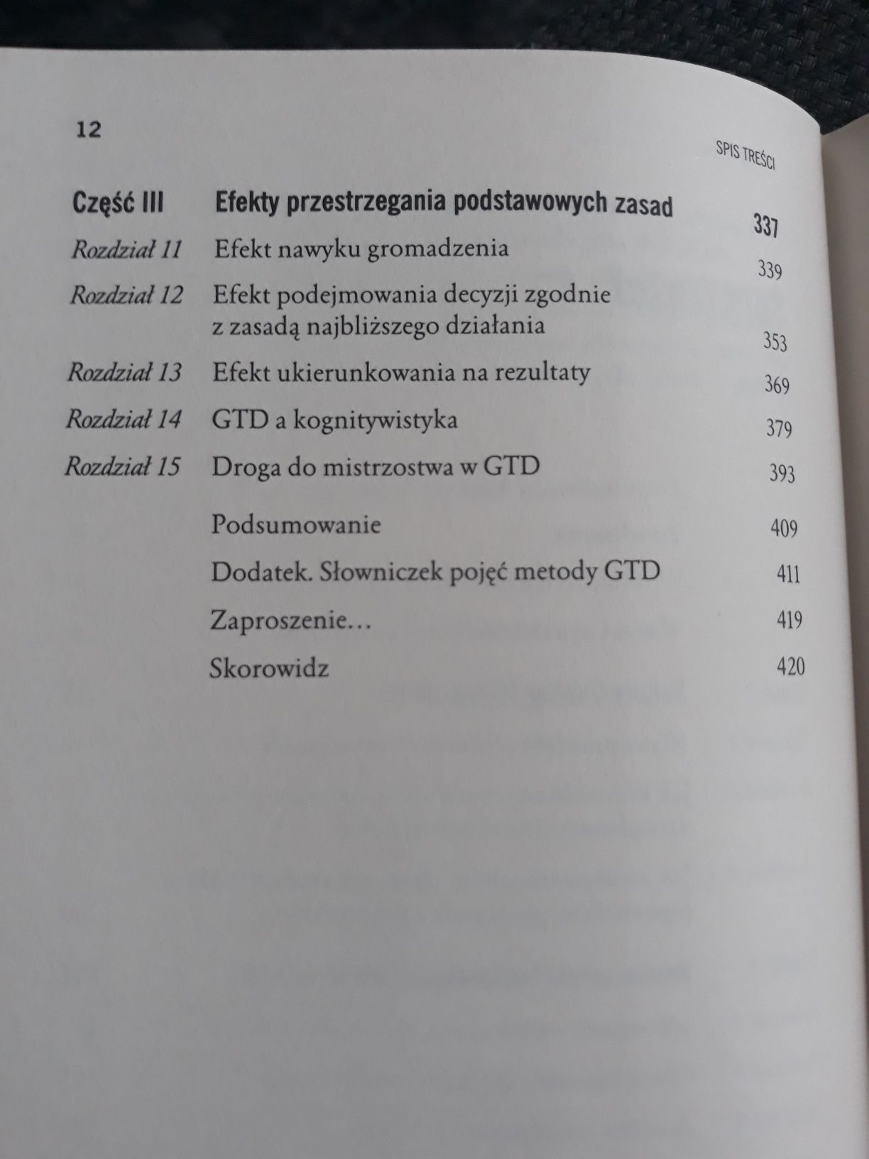 Getting Things Done czyli sztuka bezstresowej efektywności David Allen