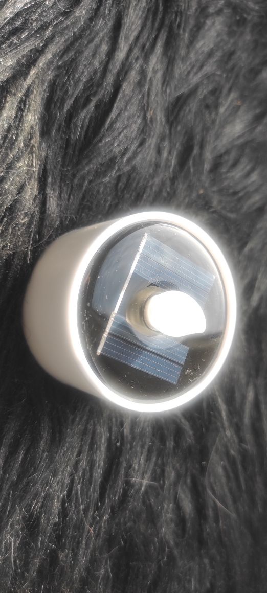 Lampka led light znicz solarny świeczka led imitujący płomień 2 sztuki