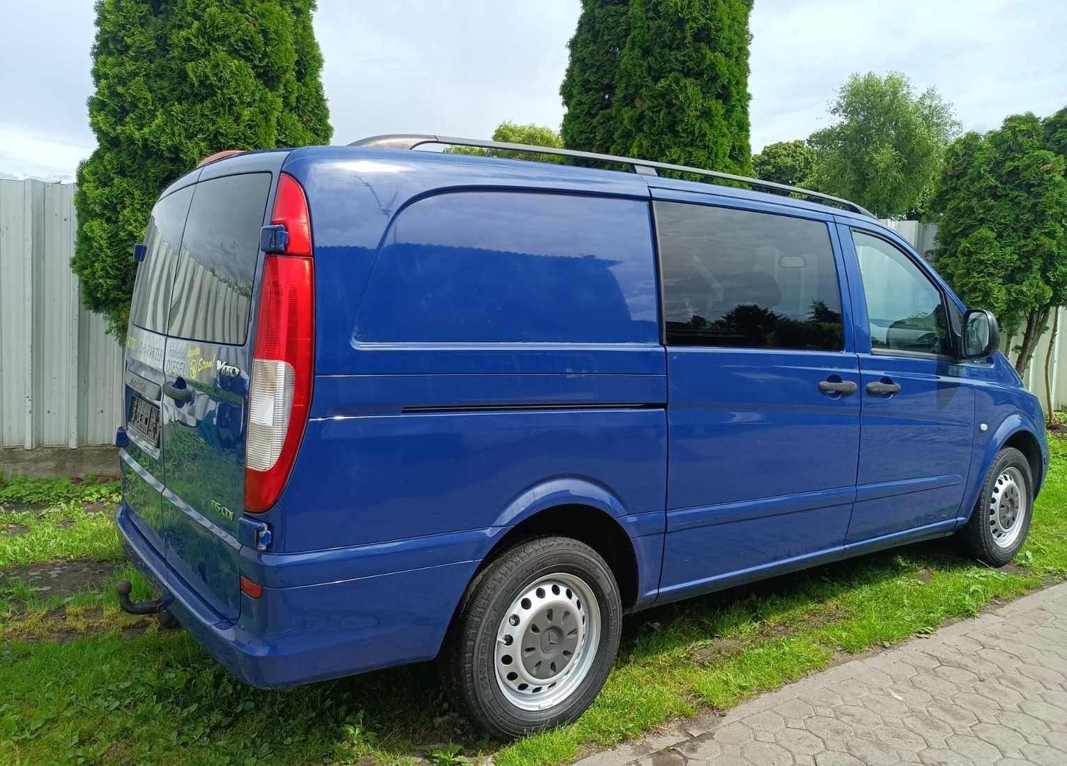 Mercedes Vito 115CDI 2.2 07r.   6 os. hak, klimatyzacja, Niemiec