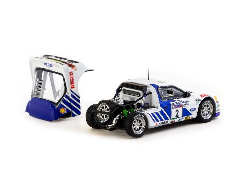 Ford RS200 #2 RAC Rally 1986 - 1/64 Tarmac