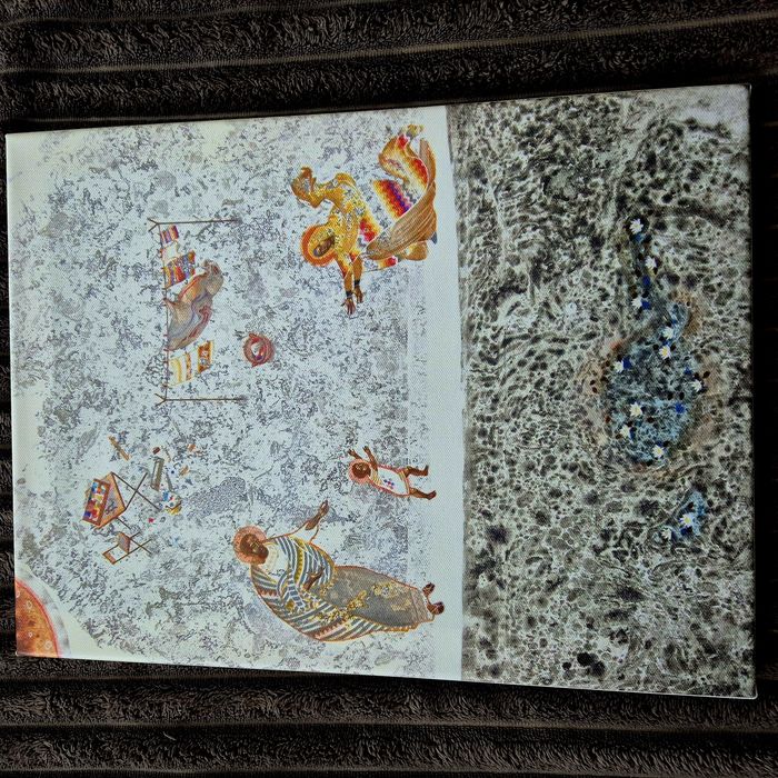 Приховане життя в Назареті, друк на полотні з оригінальної ікони.