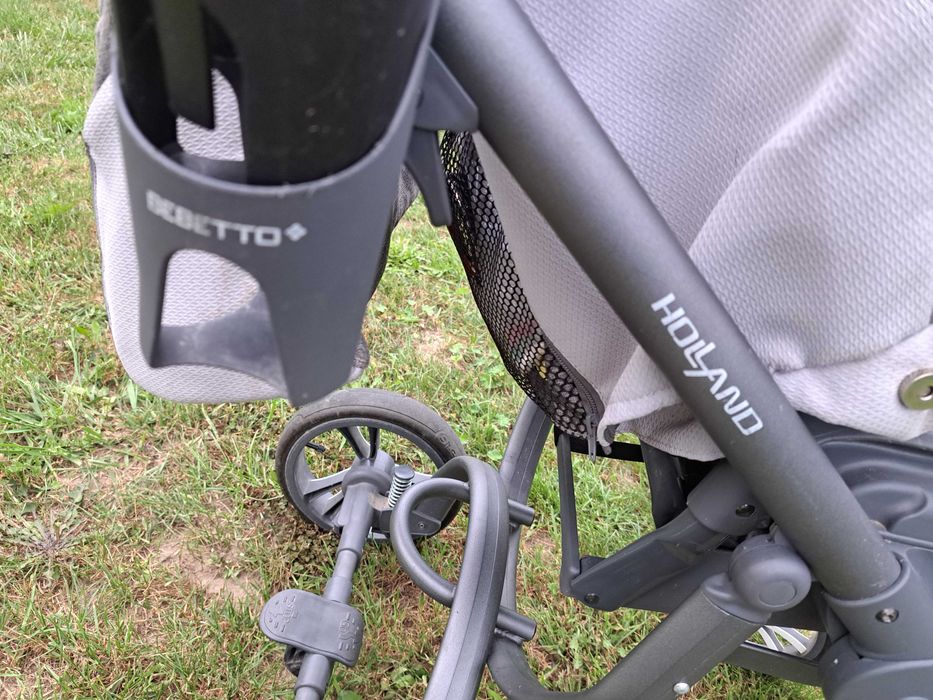 Wózek Bebetto Holland 2w1, 2x Maxi Cosi fotelik 0-18 kg z baza izofix
