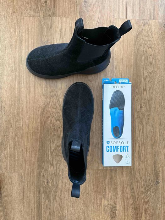 Botas chelsea Moon Boot Luna Chelsea Suede Preto