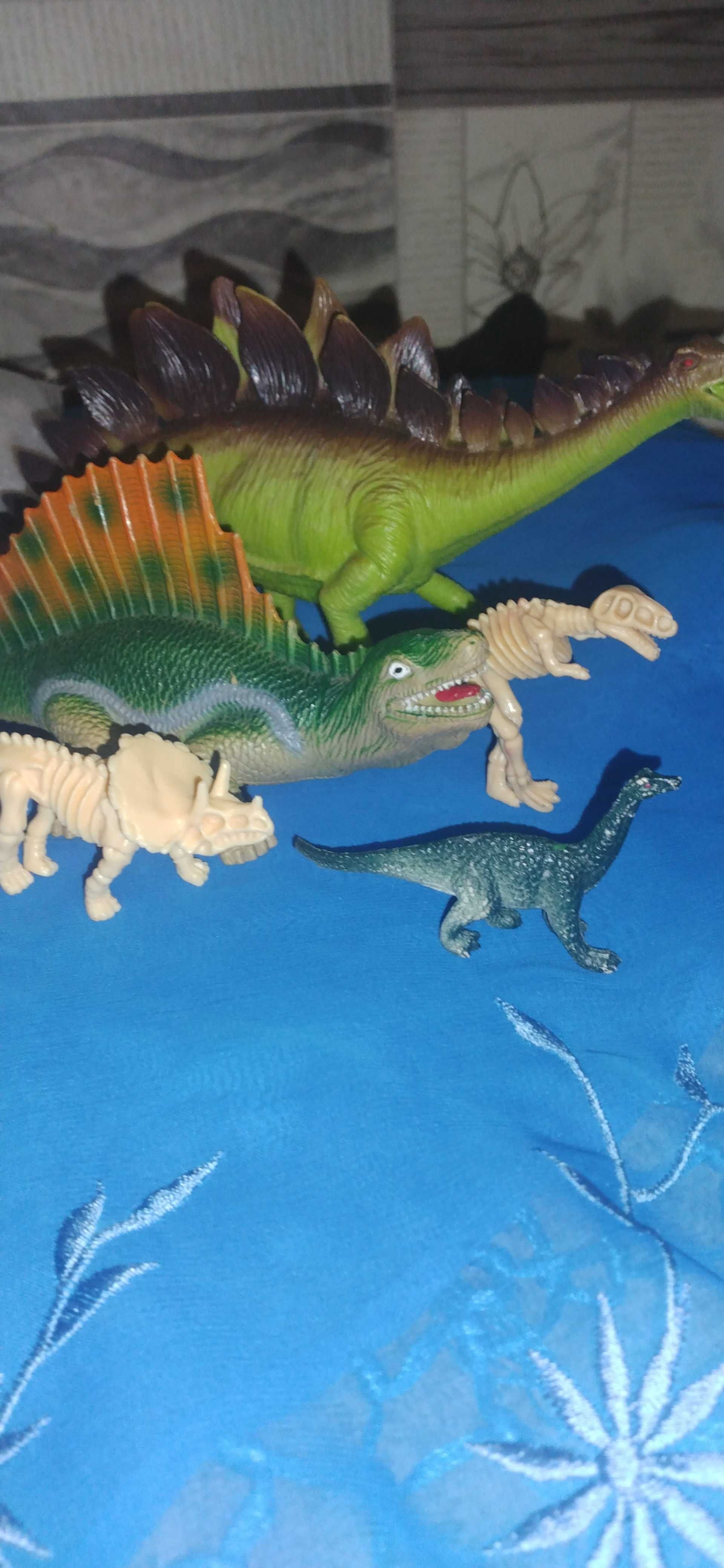 Фигурки динозавра, диметродона, 5 шт. одним лотом.
