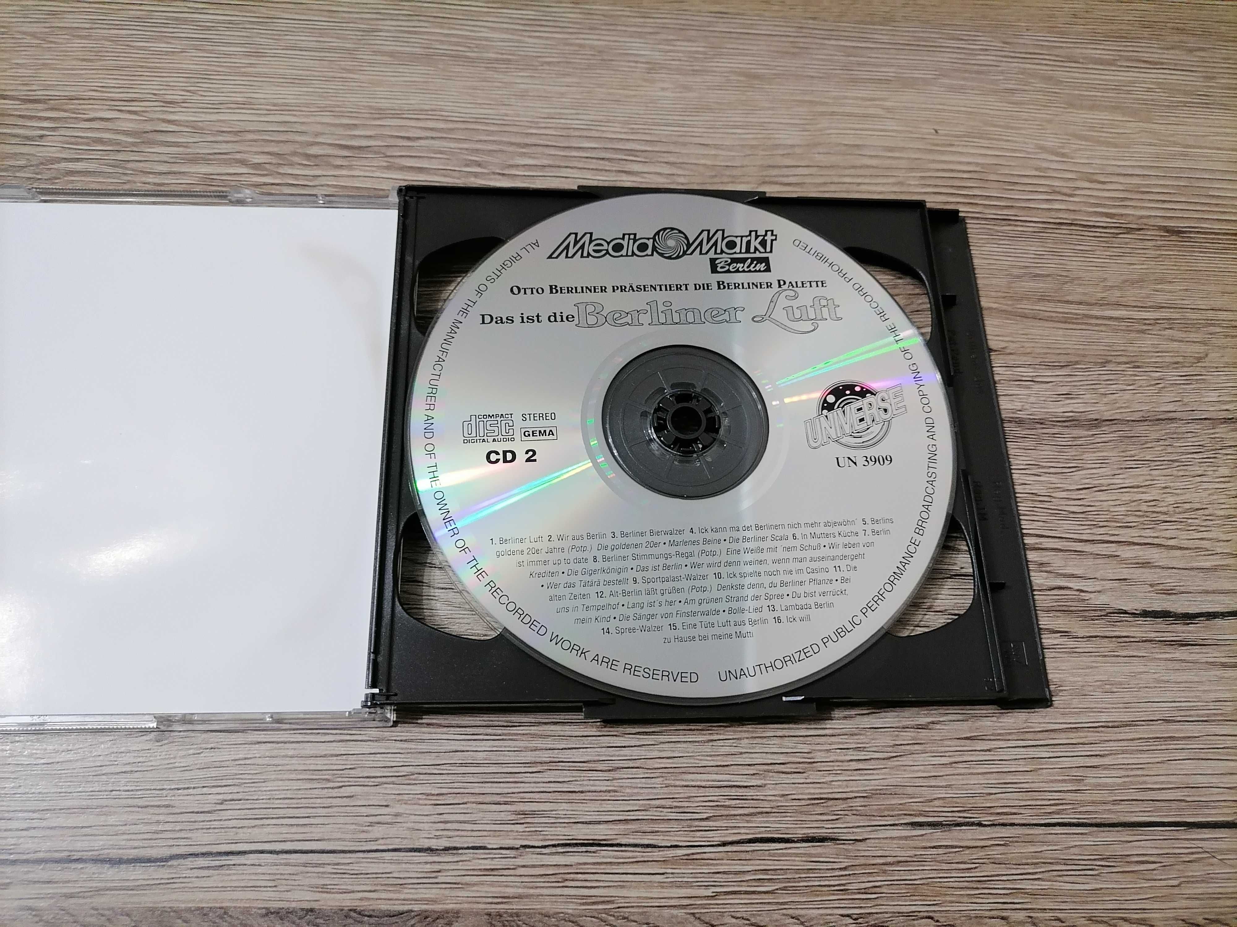 Otto Berliner,die Berliner Palette-Das ist die Berliner Luft CD (4163)