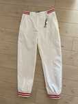 Love Moschino spodnie białe joggery jak nowe M czerwony bawełna modne
