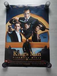 Plakat kinowy z filmu King's Man Pierwsza misja film