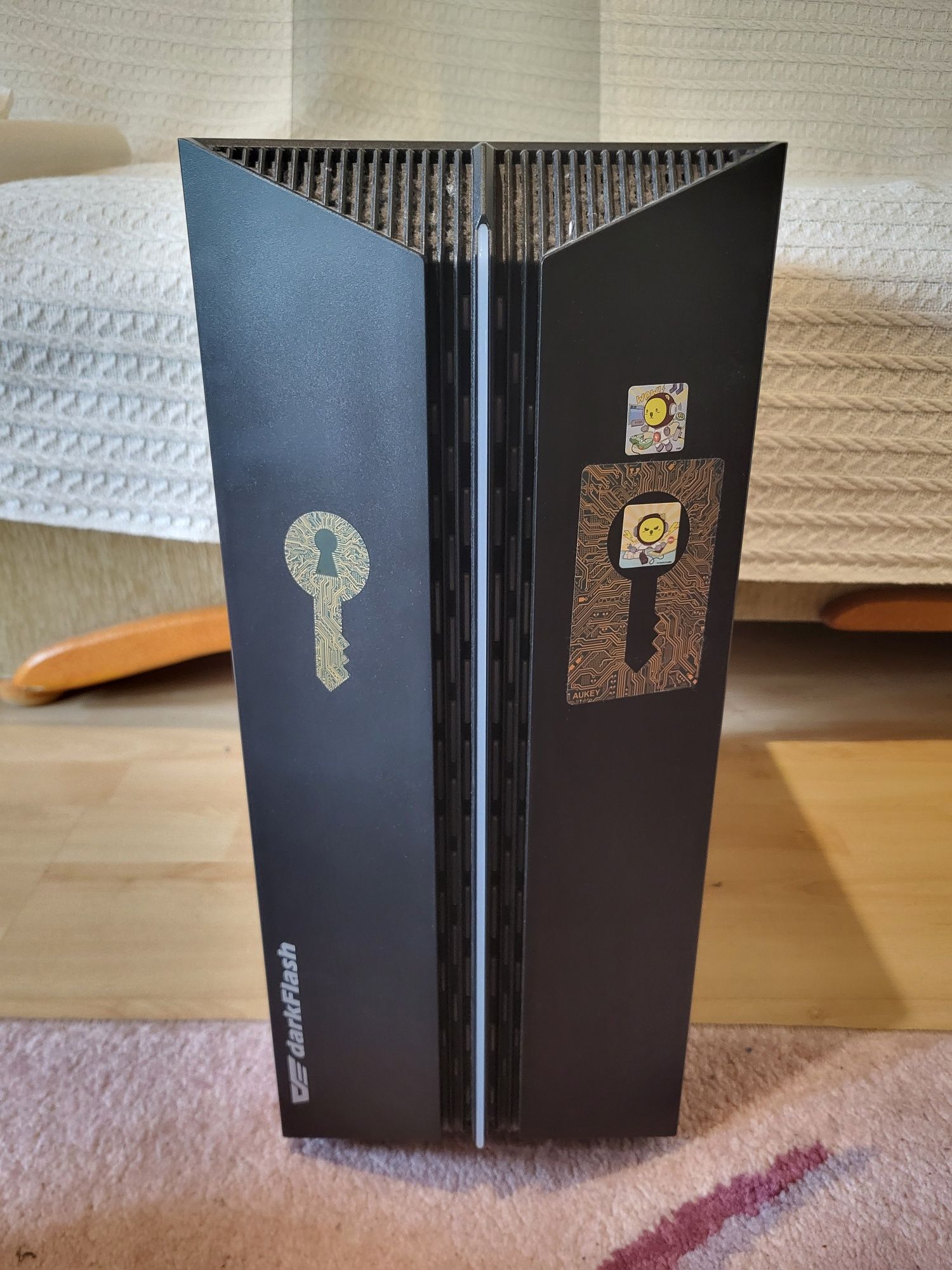 Obudowa komputerowa DarkFlash DK151 LED Black