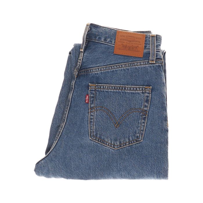 Spodnie Levis High Loose W26 L27 Damskie Stone Blue Tapered