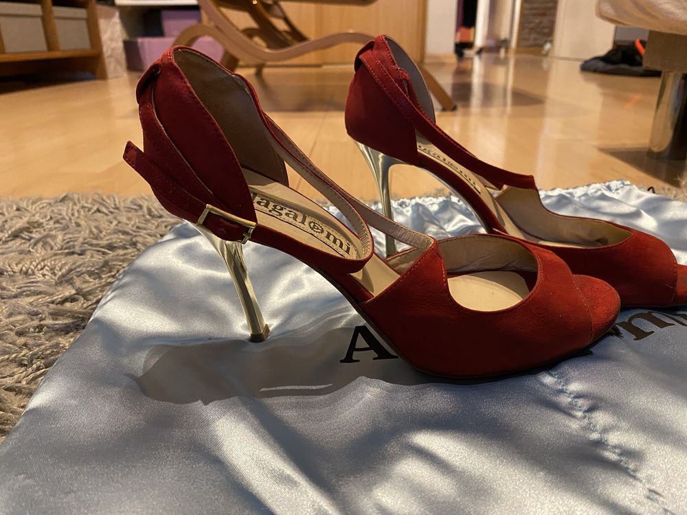 Buty do tanga argentyńskiego taniec tango argentyńskie Alagalomi 38