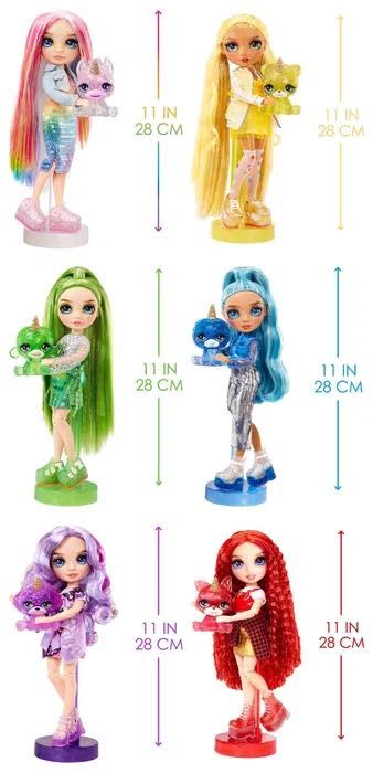 Рейнбоу Хай Зимовий одяг,слайм Rainbow High Winter Wonderland, Slime