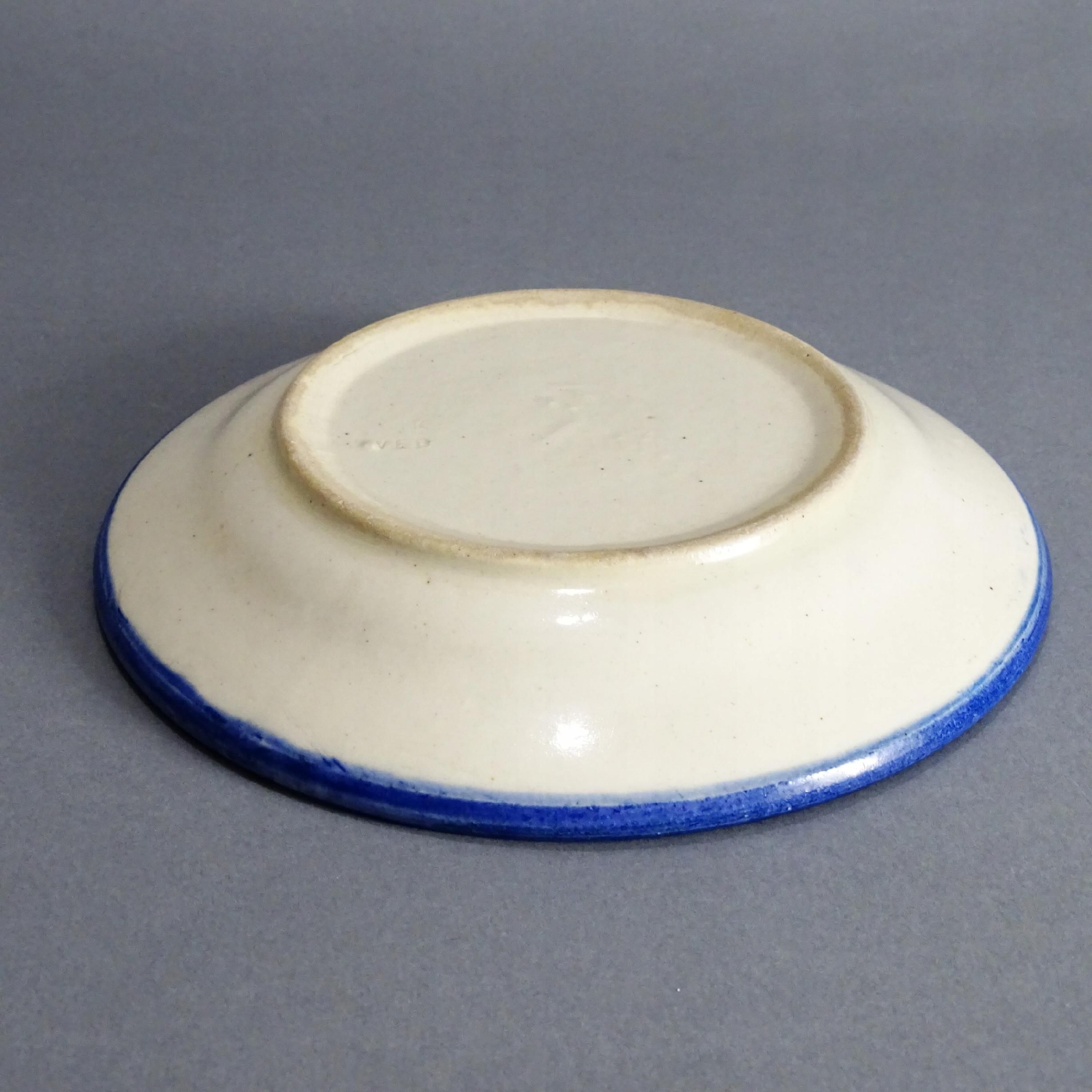 łużyce ręcznie malowany talerz ceramiczny bolesławiec