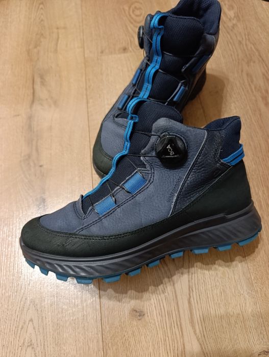 Зимові чобітки Ecco 39 р 26 см зимние ботинки хайтопы экко термо