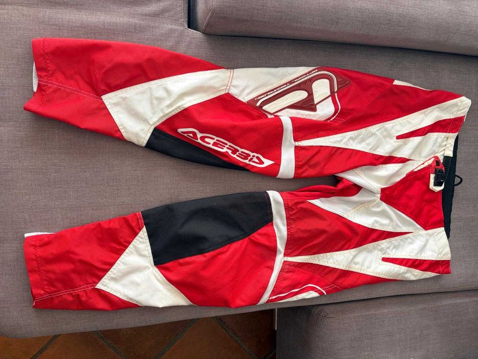 Equipamento Motocross (proteção integral + calças)