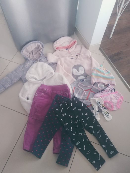 Paczka ubranek dla dziewczynki 86/92