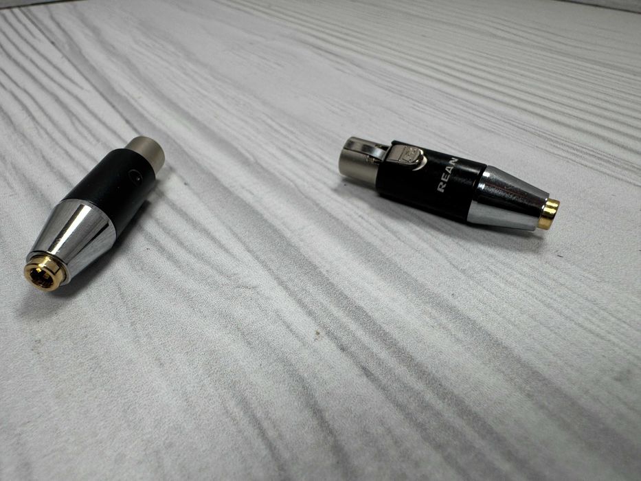 Rean перехідник 3.5 male to 4 pin mini xlr female (обмен/продажа) meze