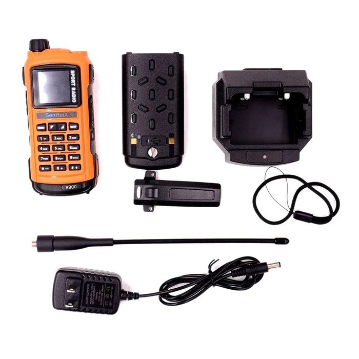 Надійна, чорна професійна рація SenHaiX SHX-8800 кращий вибір спілкува