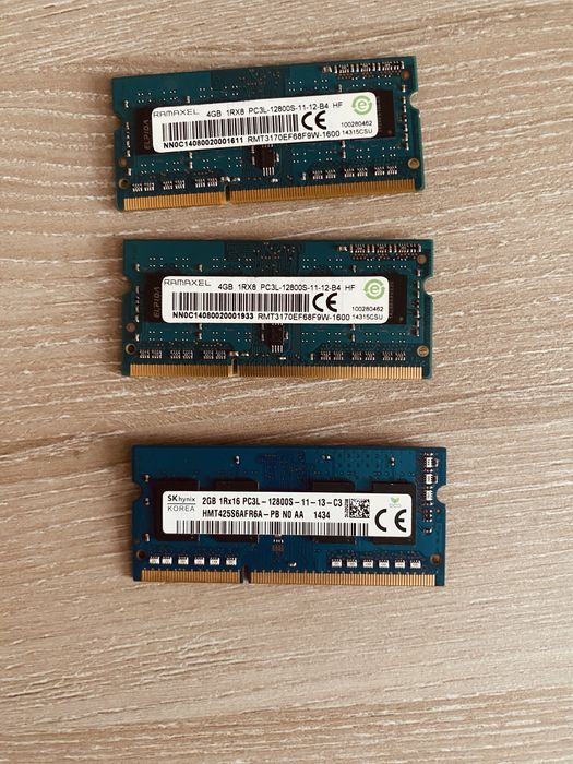 Оперативная память для ноутбука ddr3 2гв, 4гв