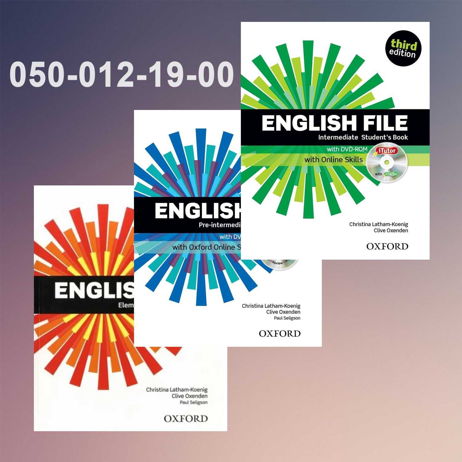 English File 3rd ed - Elementary, Pre-, Intermediate, Upper-, Advanced