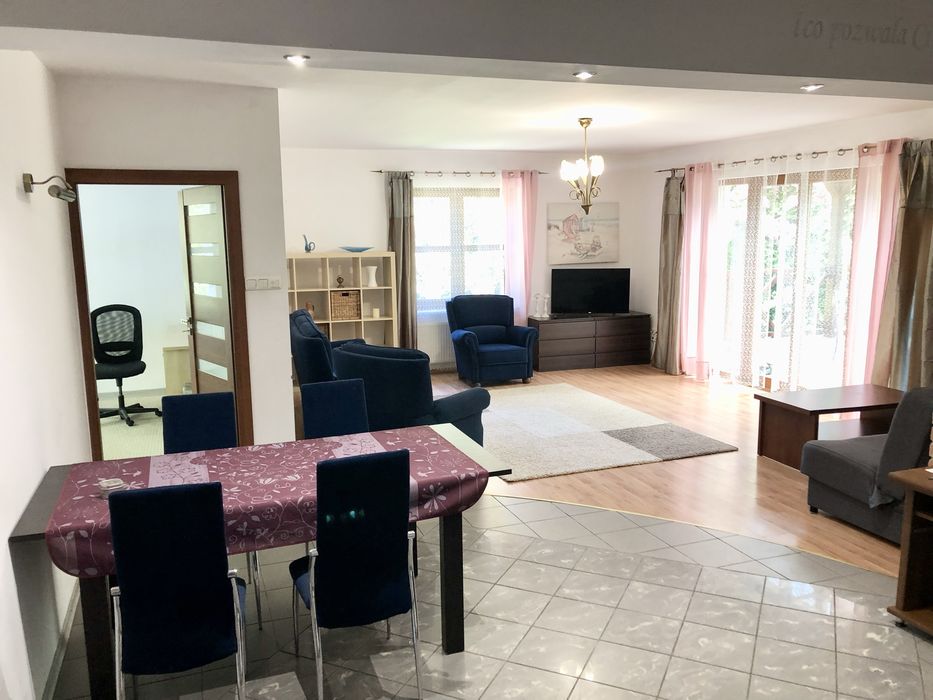 Komfortowy bliźniak 8 km od Lublina, salon, 4 sypialnie, 2 łazienki