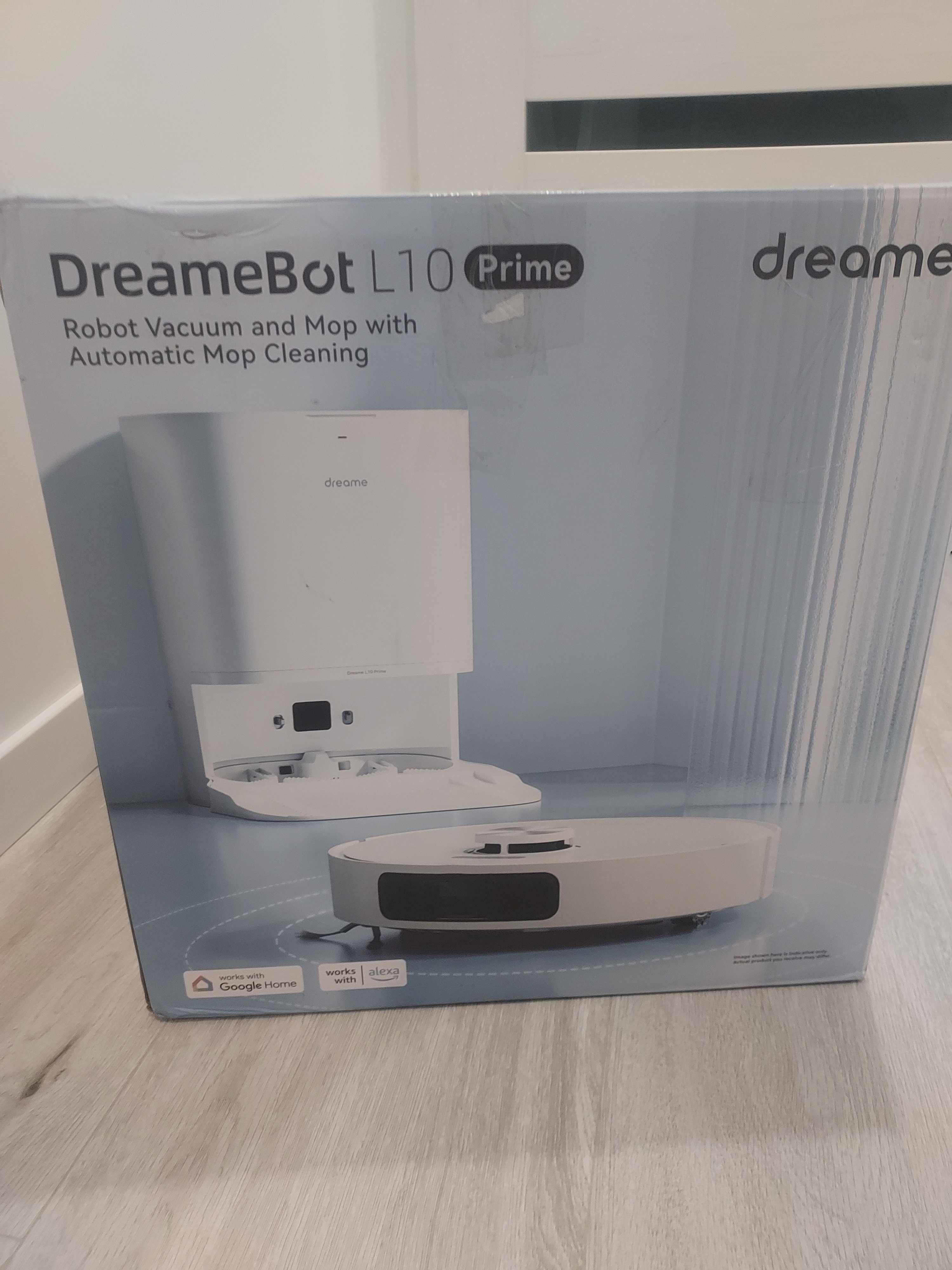 Dreame l10 prime ze stacją.