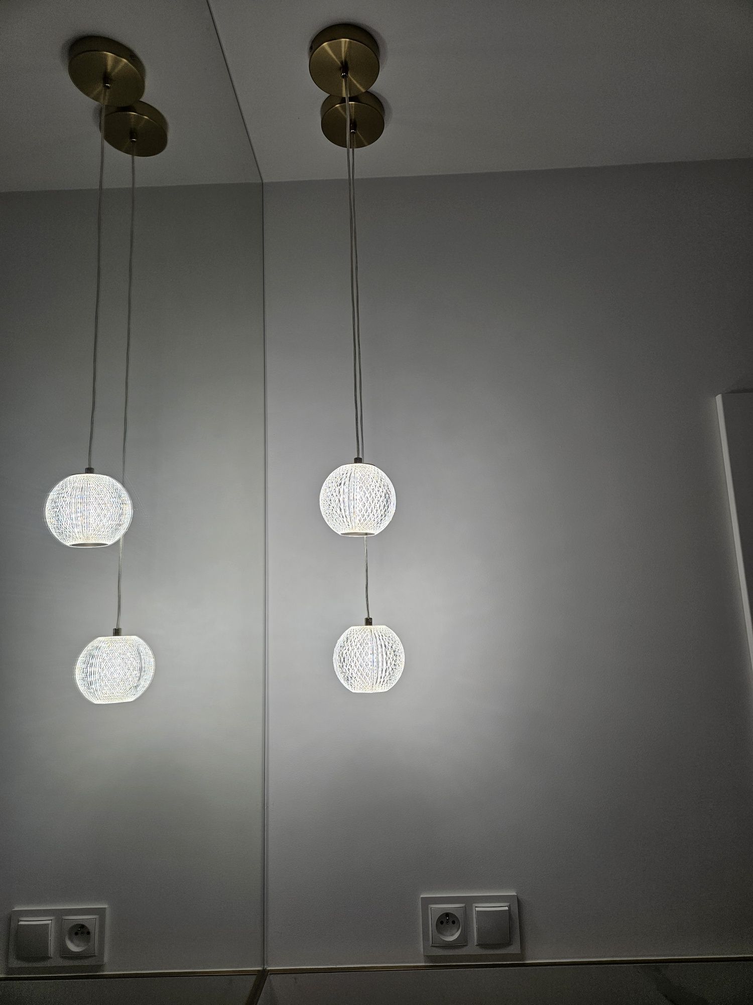 Lampa wisząca diamond led