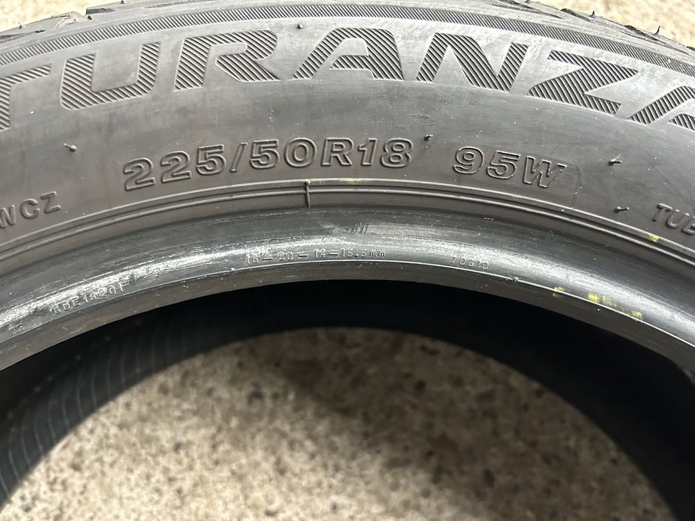 Opony letnie 225/50R18 x 2 szt Bridgestone 19r