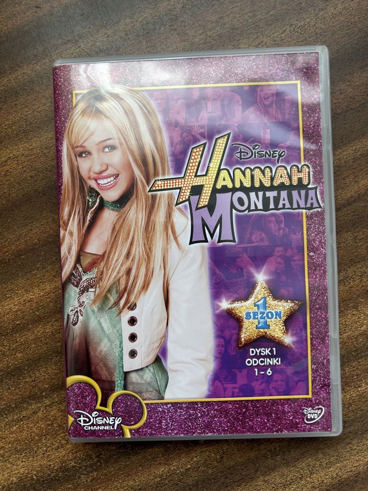 DVD Hannah Montana (serial z Miley Cyrus) sezon 1 odcinki 1-6