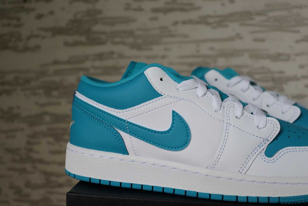 Nike Air Jordan 1 Low Celestinal Gold Aquatone 39 *NOWE*