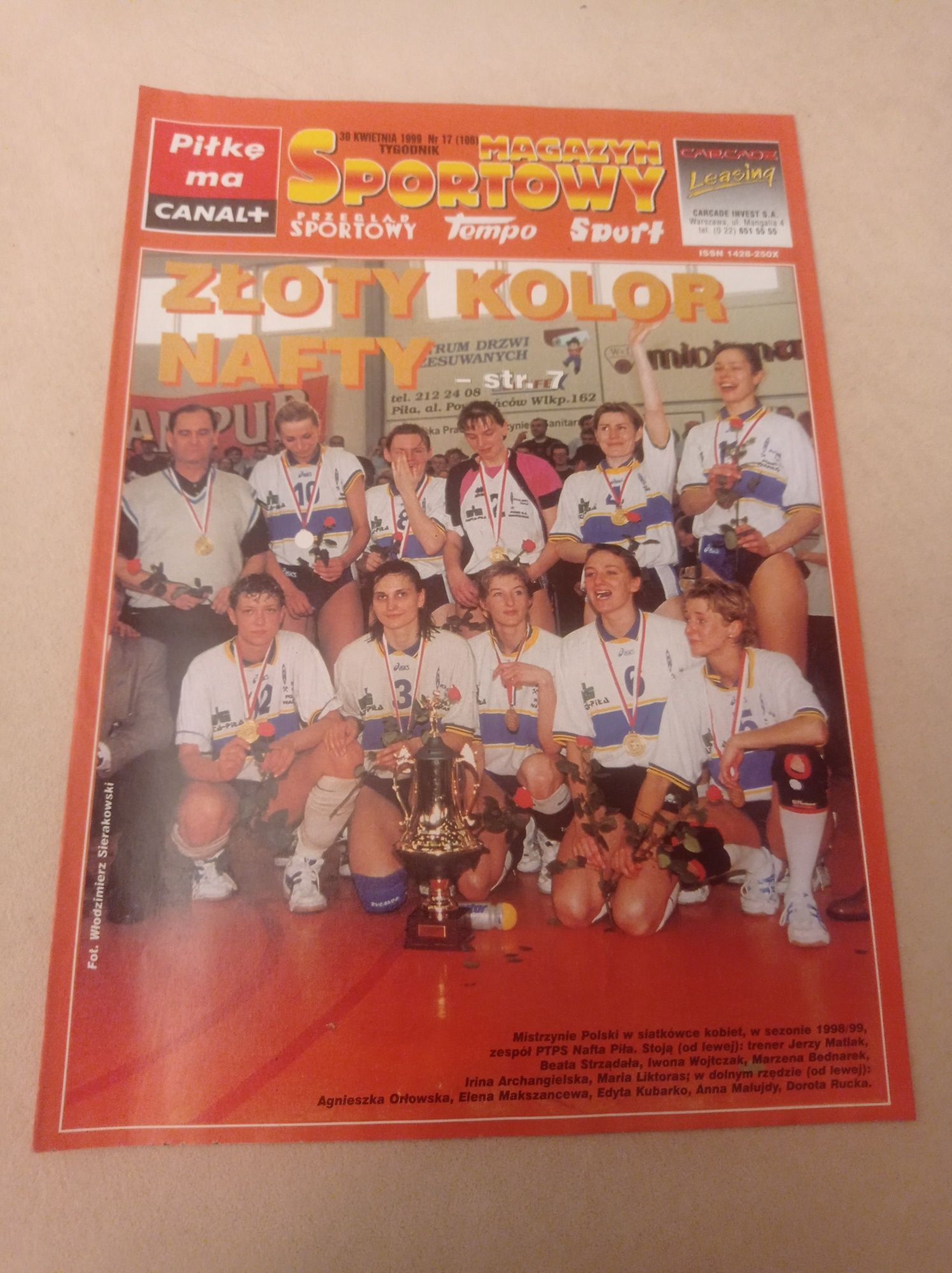 Magazyn Sportowy z 30 kwietnia 1999