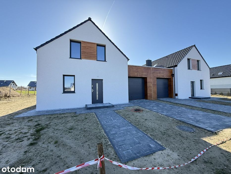 Nowy Dom z Garażem, Grzędzice – 135 m², duża działka, wysoki standard!
