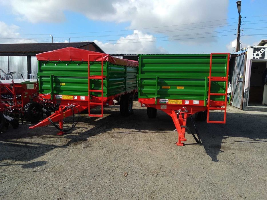 Przyczepa rolnicza jednoosiowa G O M A R  3,5  4,5  5, 7 , 9 T