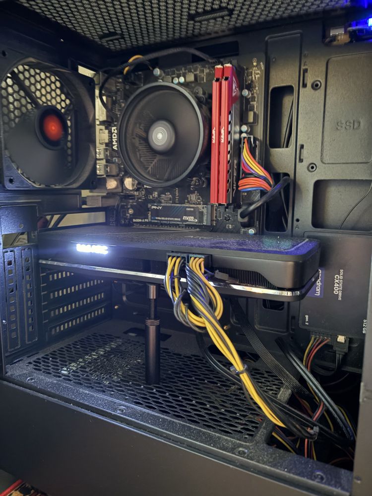 Komputer AMD Ryzen 5 5600 | Intel Arc A750 | 16 GB Ram DDR4
