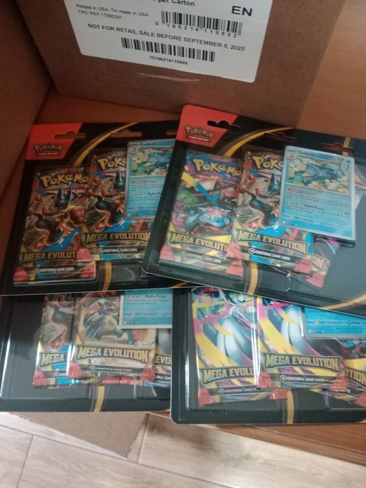 Pokemon TCG 4x mega Evolution