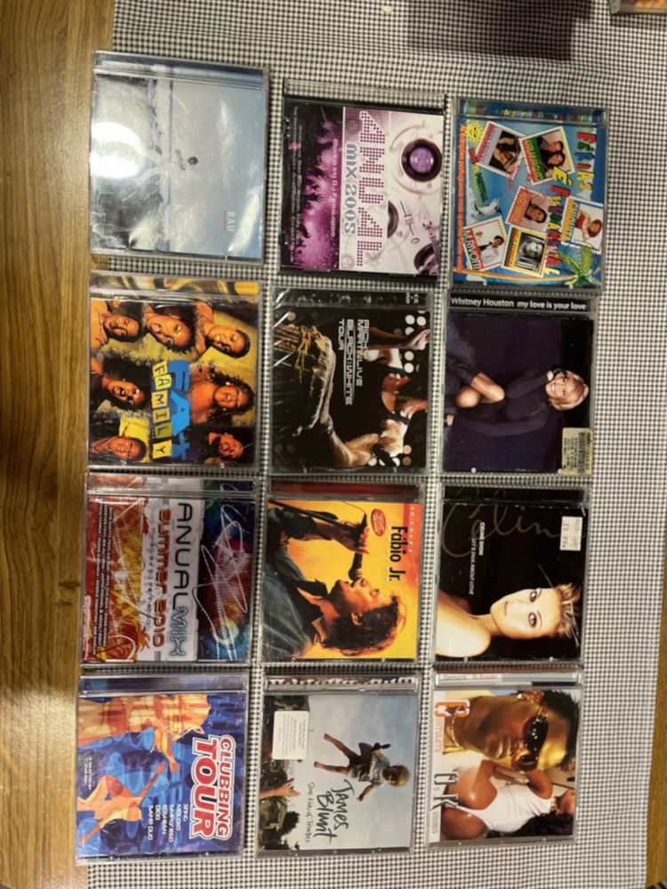 Cds música vários cantores ótimo estado